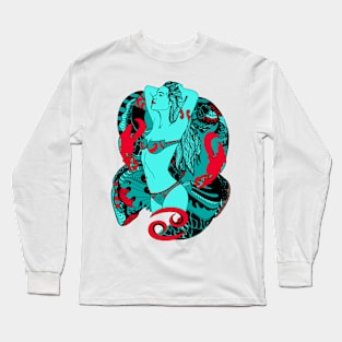 Turqred Cancer Beauty Long Sleeve T-Shirt